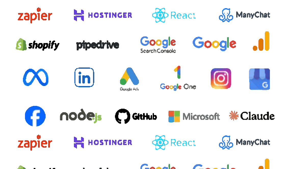Marketing platforms and tools we work with